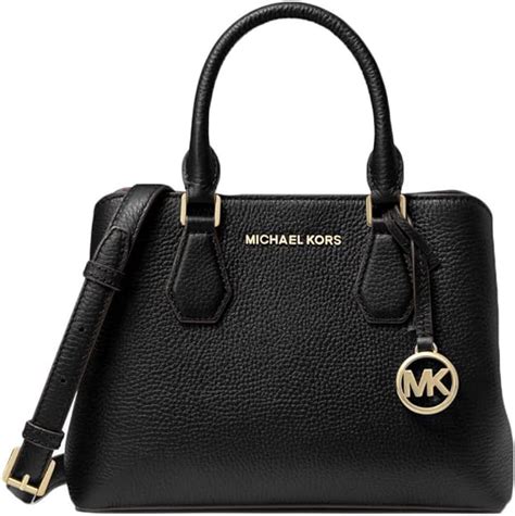 michael michael kors camille small logo satchel|Camille Small Logo and Leather Satchel .